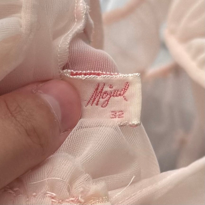 Mojud vintage peignoir coquette nightgown (32)