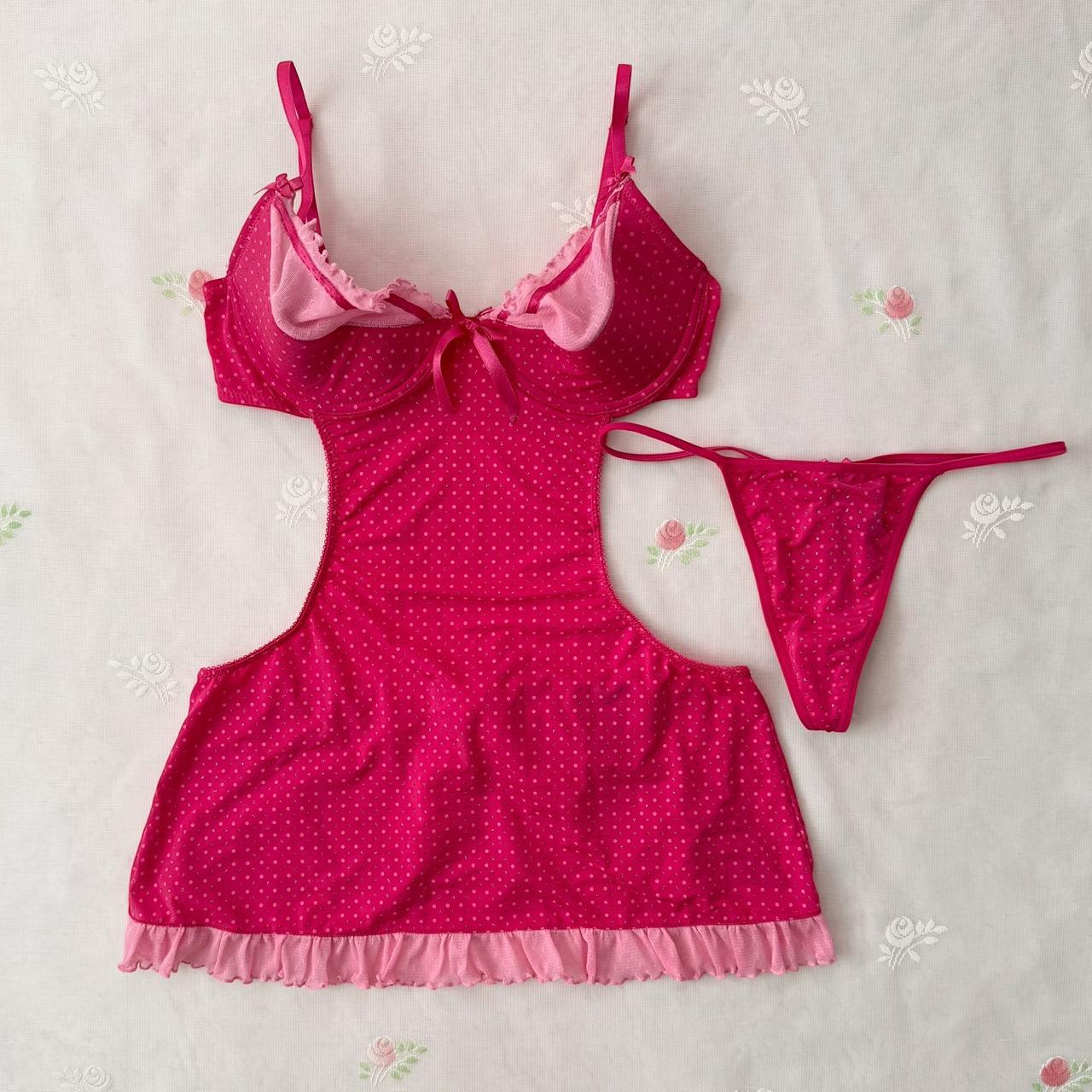Victoria’s Secret apron lingerie set (36C)