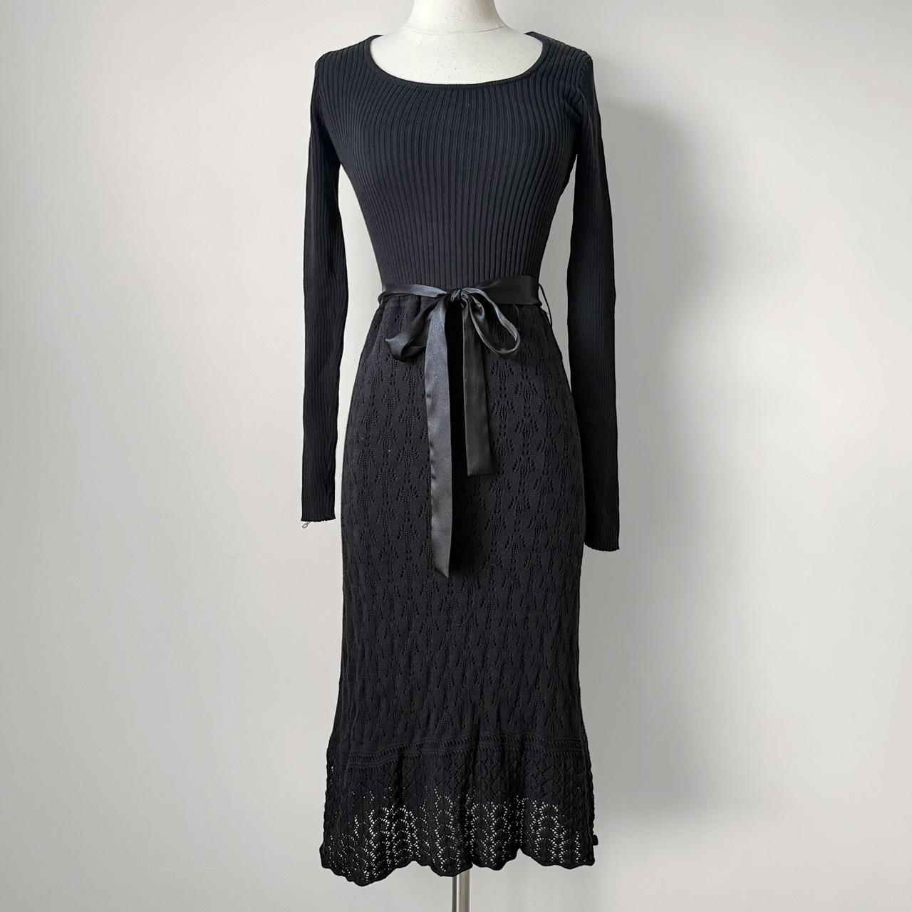 Etcetera gothic midi sweater dress (S)