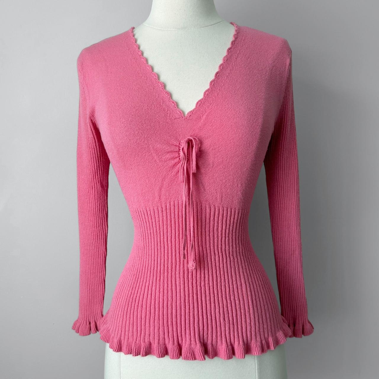 Fashion Bug dainty ribbed sweater (L)