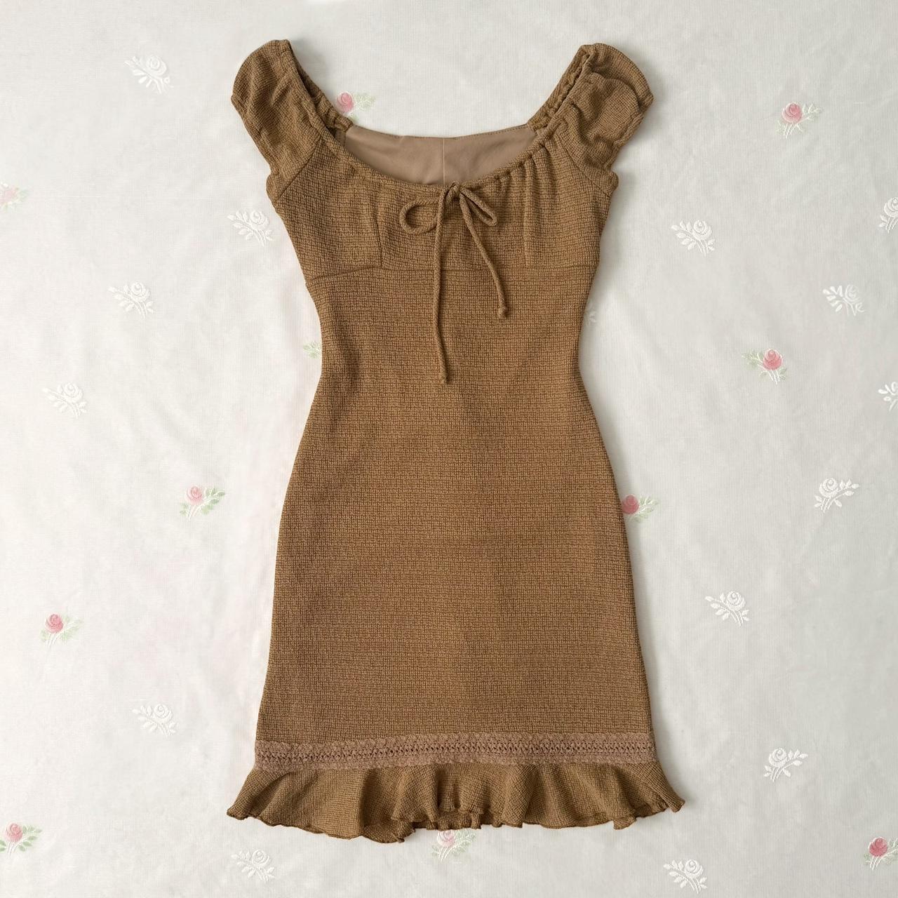 Jodi Kristopher milkmaid babydoll dress (S)