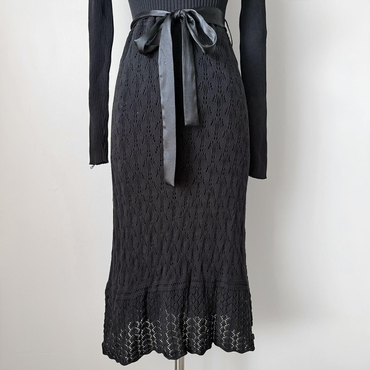 Etcetera gothic midi sweater dress (S)