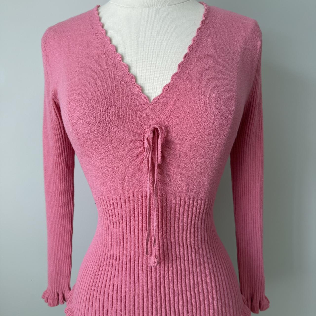 Fashion Bug dainty ribbed sweater (L)