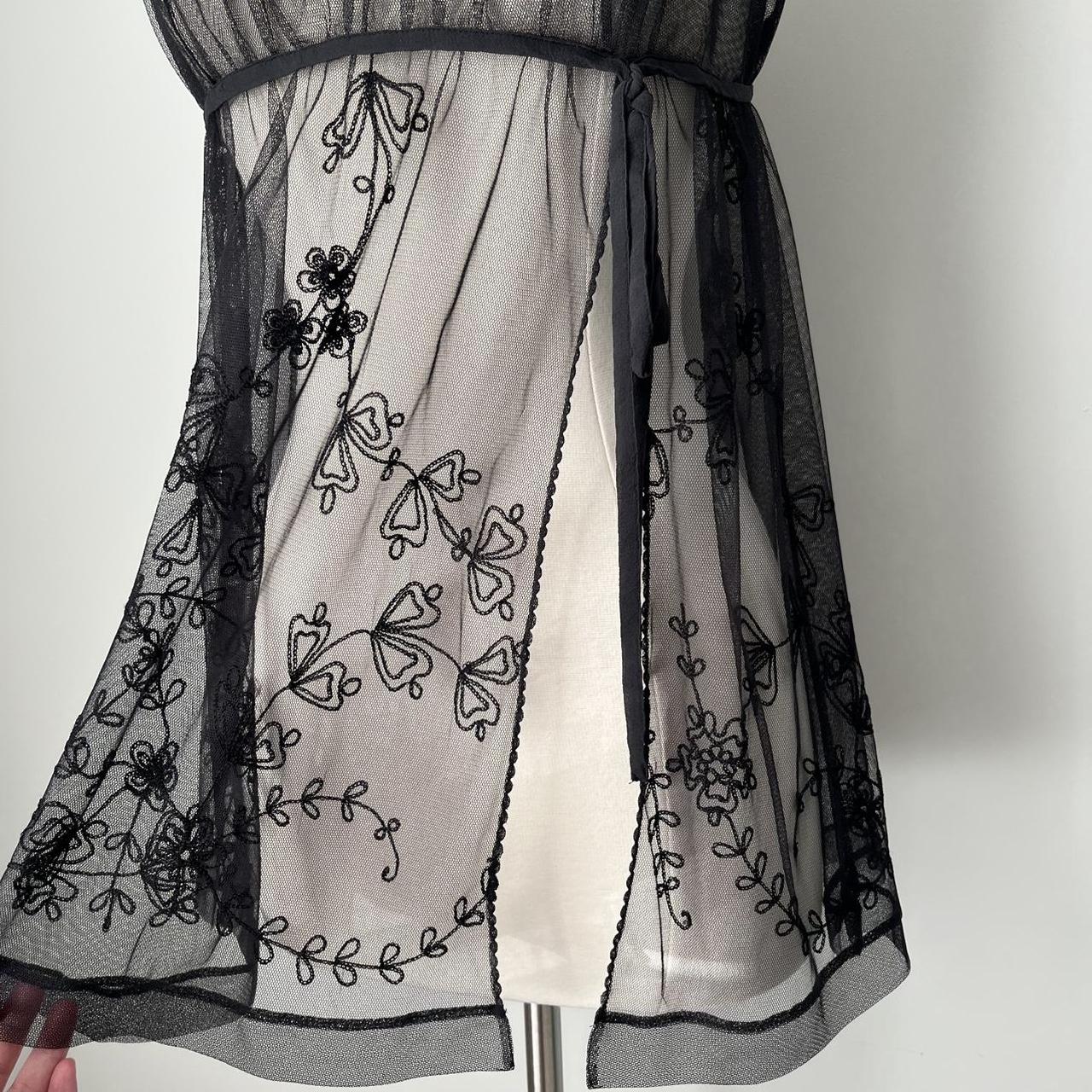 Victoria’s Secret milkmaid mesh slip dress (M)