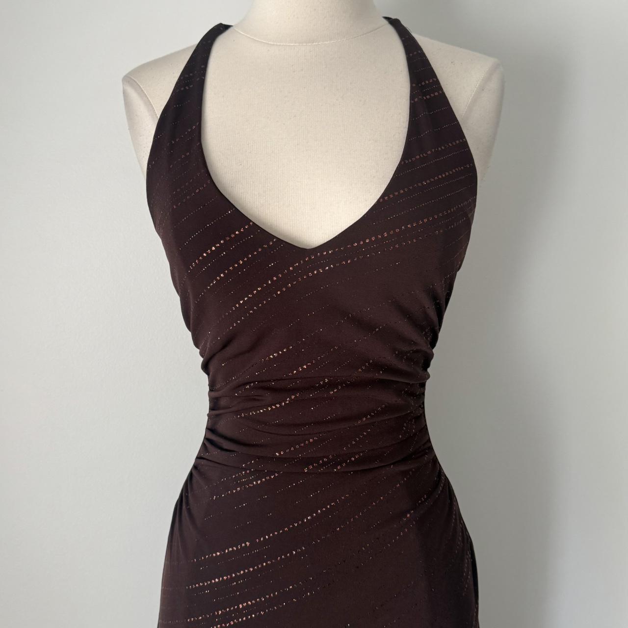 City Triangles halter maxi dress (fits XS)