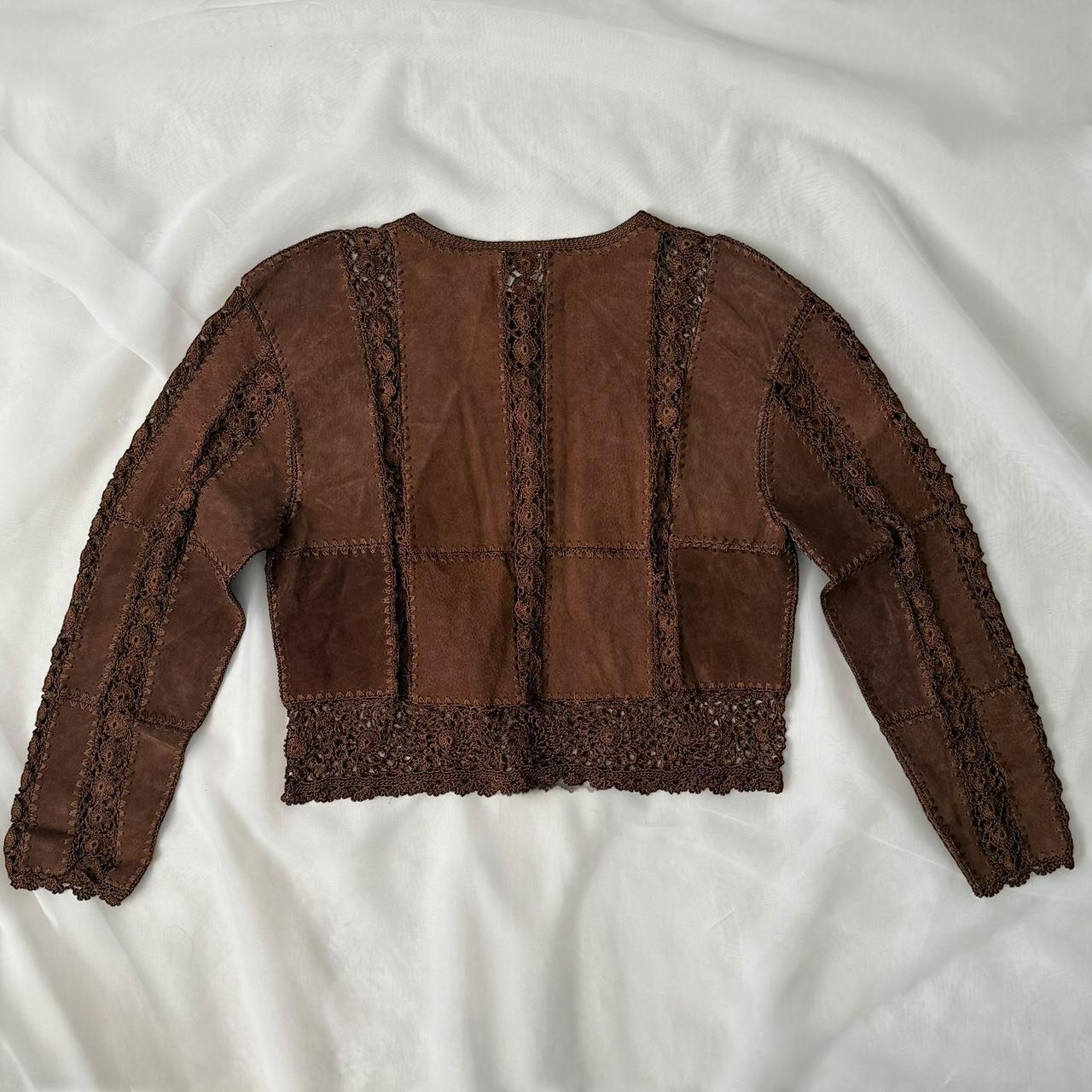 IDI grunge suede leather jacket (M)