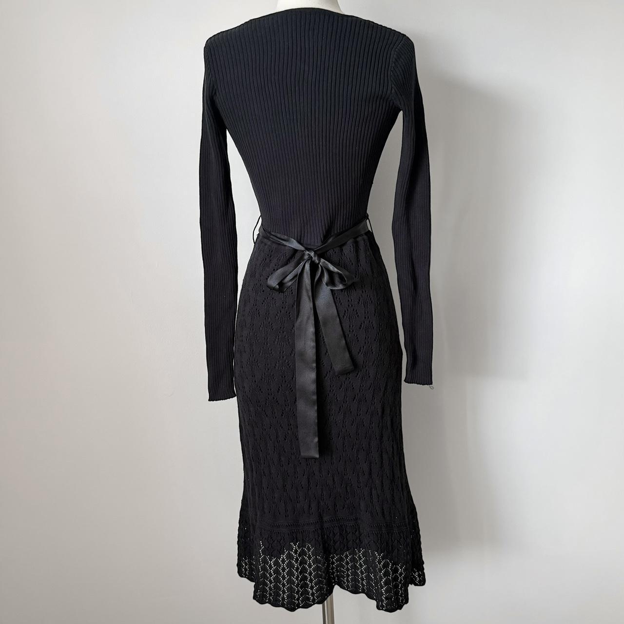 Etcetera gothic midi sweater dress (S)