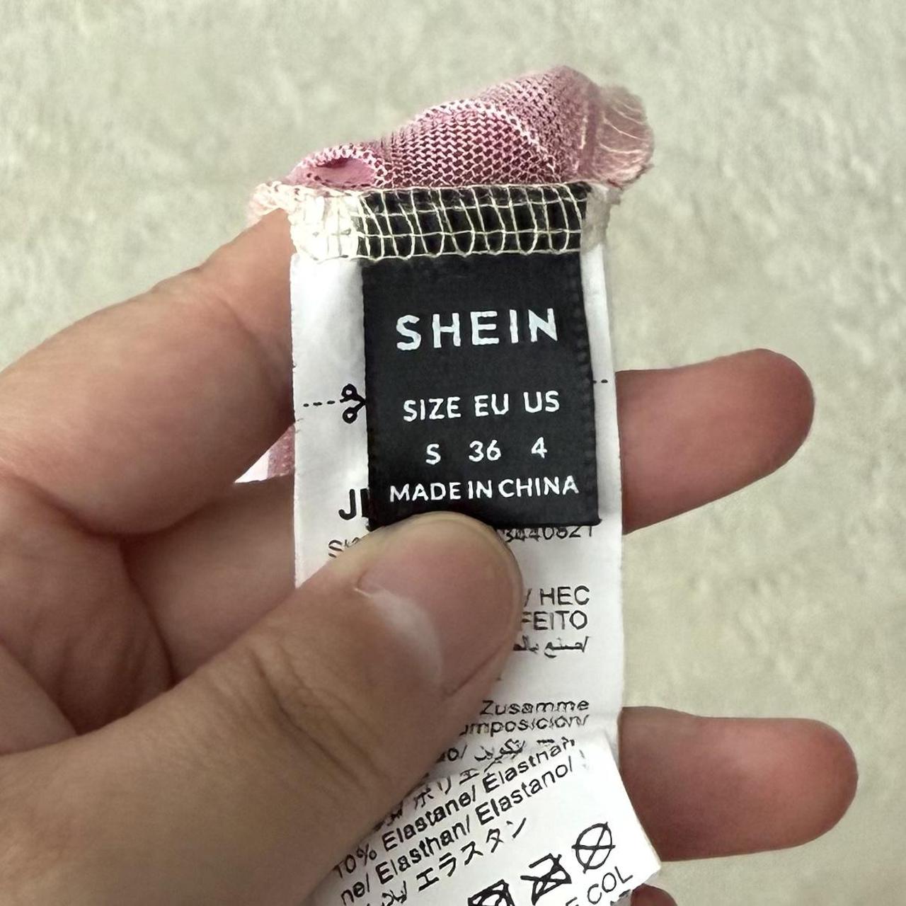 SHEIN floral babydoll maxi dress (S)