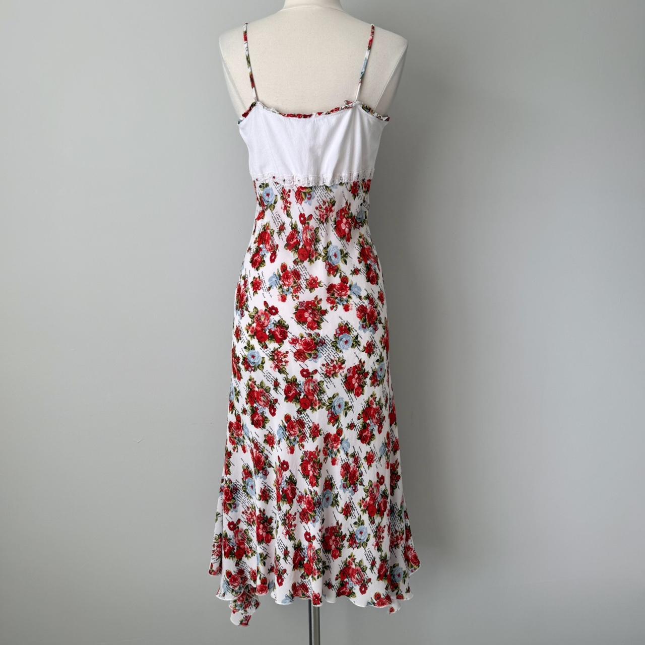 Twinset floral Euro midi summer dress (fits M)