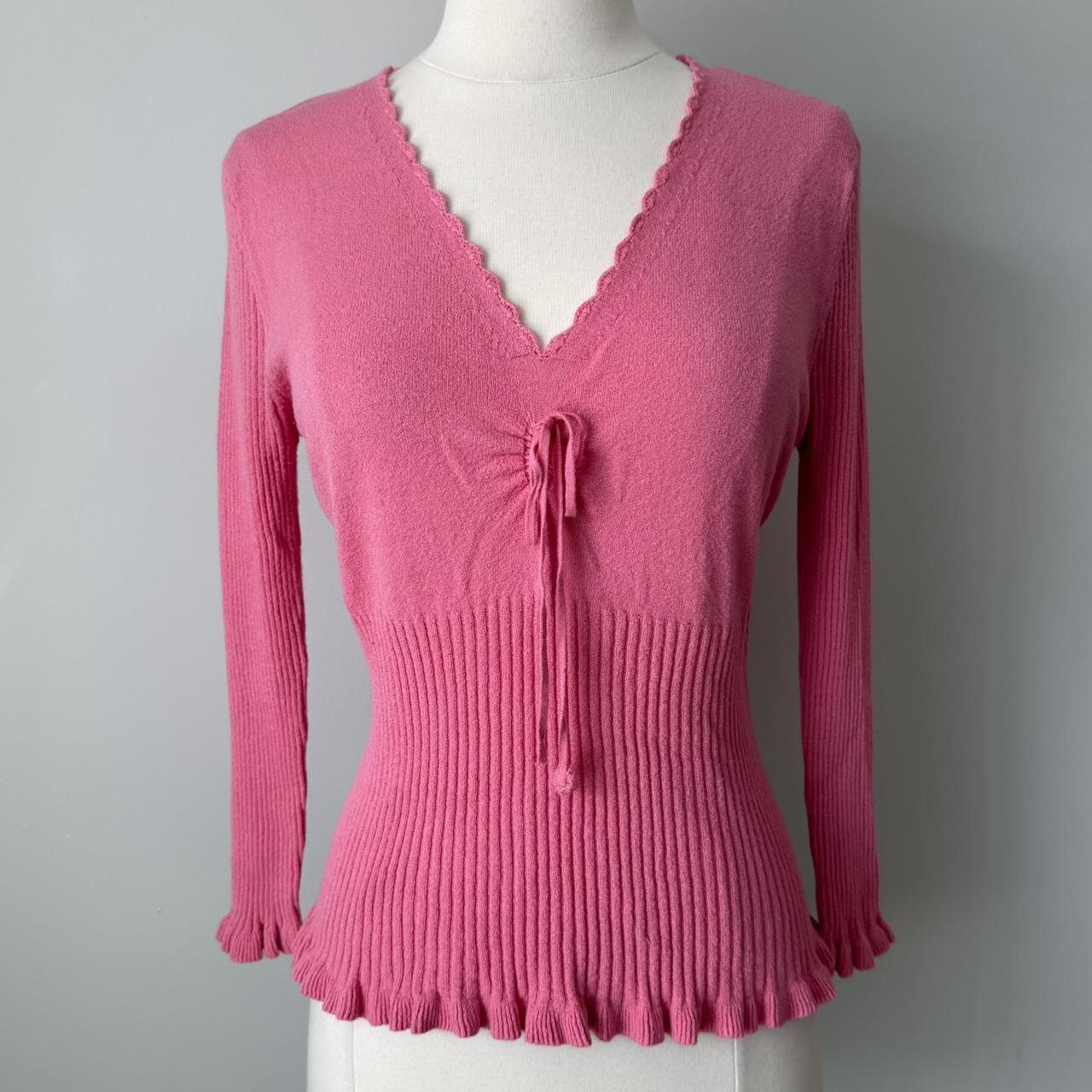 Fashion Bug dainty ribbed sweater (L)