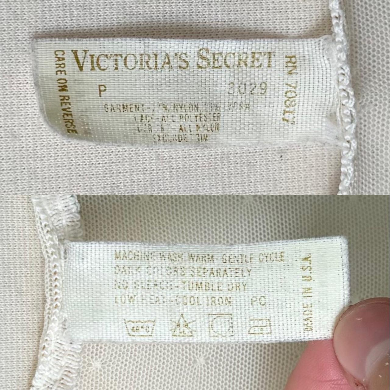 Victoria’s Secret sheer lace bodysuit (P)