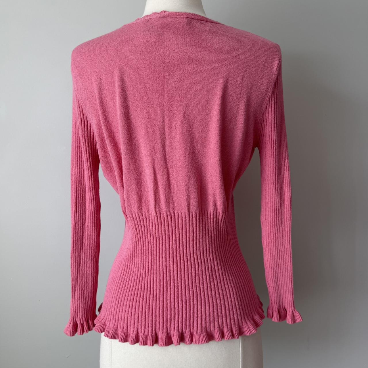 Fashion Bug dainty ribbed sweater (L)