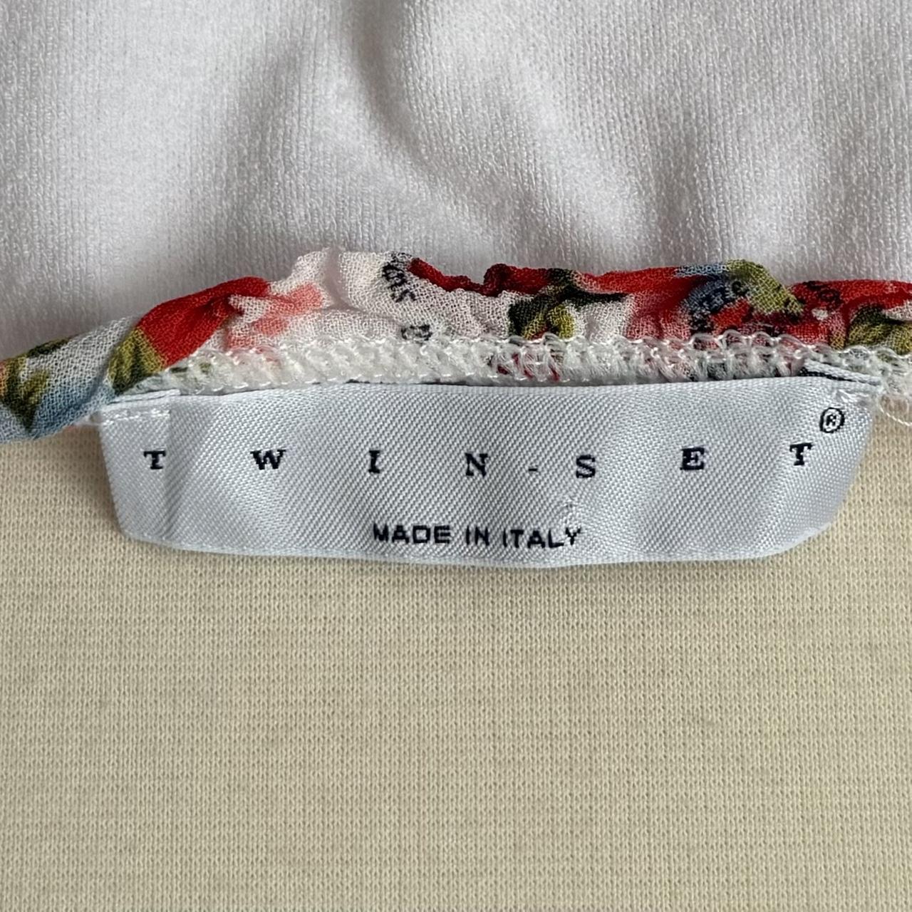 Twinset floral Euro midi summer dress (fits M)