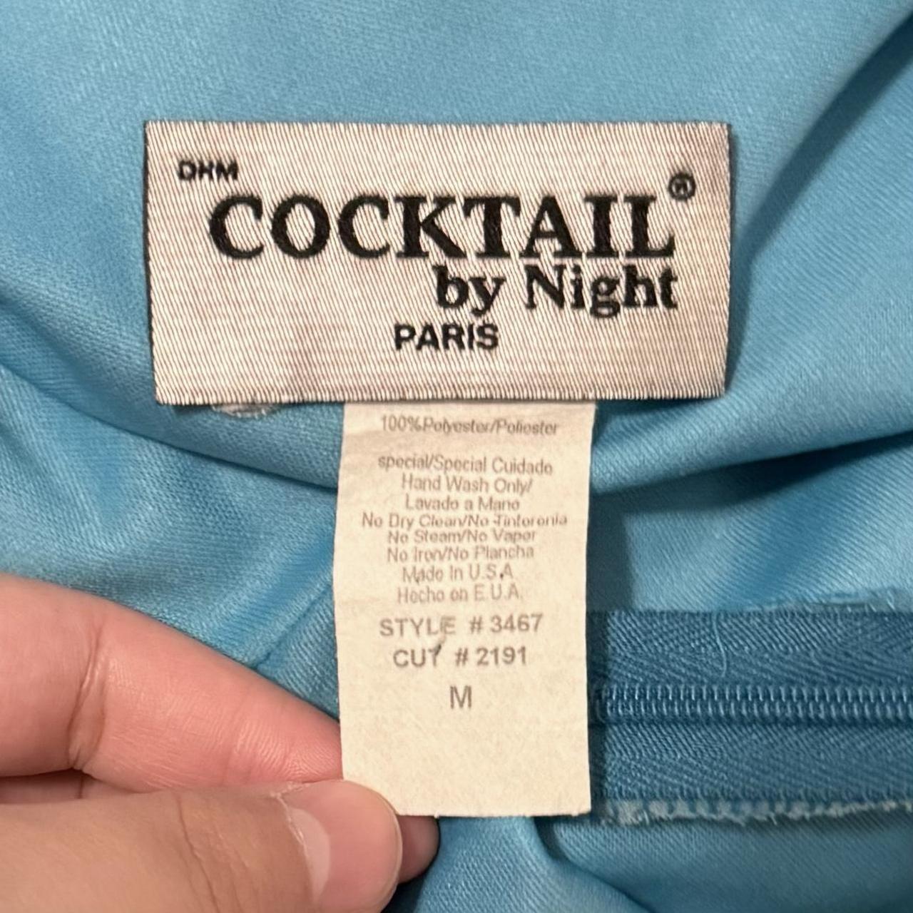 Cocktail by Night asymmetric prom dress (M)