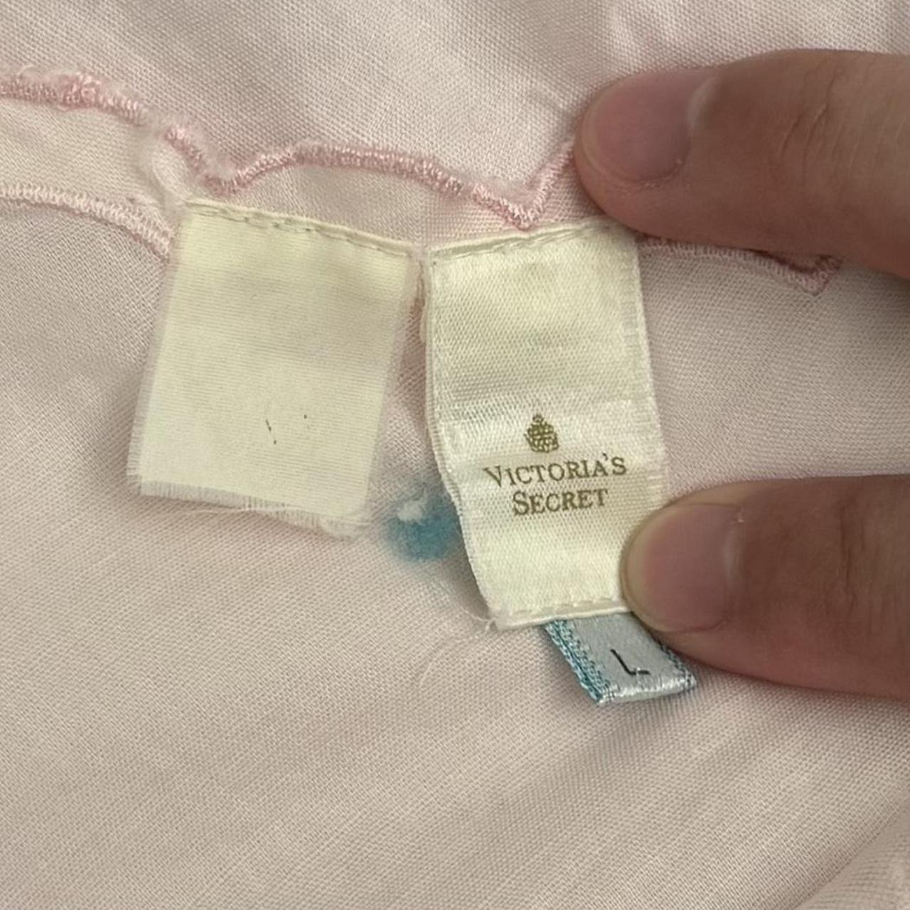 Victoria’s Secret vintage cotton bodysuit (L)