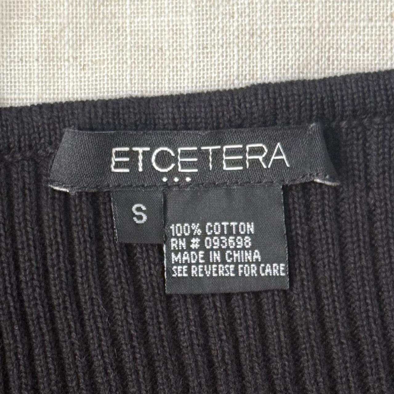 Etcetera gothic midi sweater dress (S)