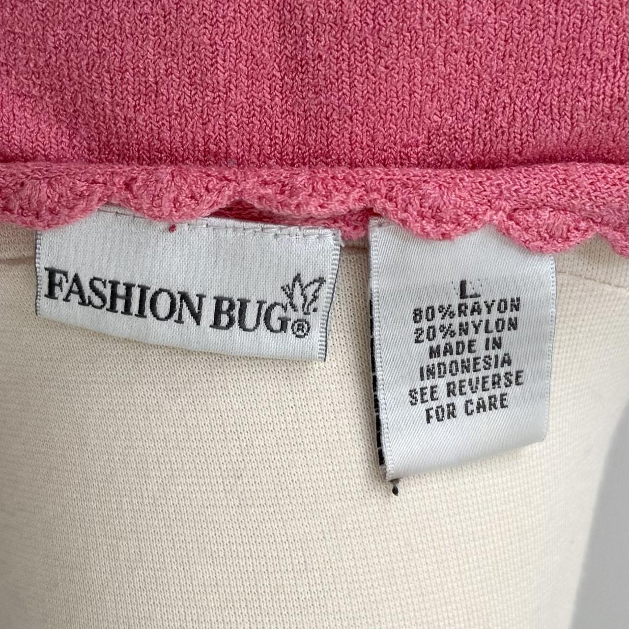 Fashion Bug dainty ribbed sweater (L)