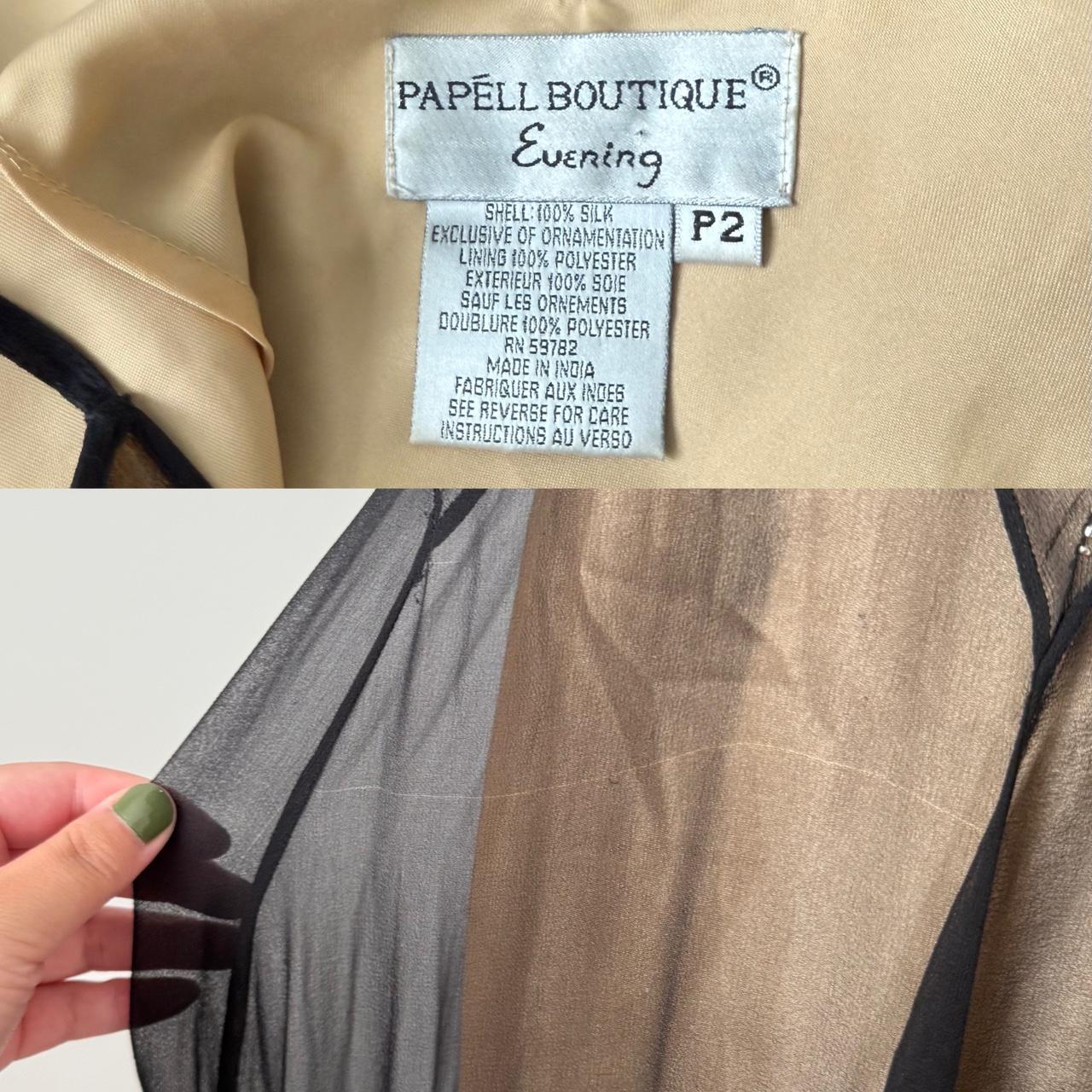 Adrianna Papell fairy beaded prom dress (2P)