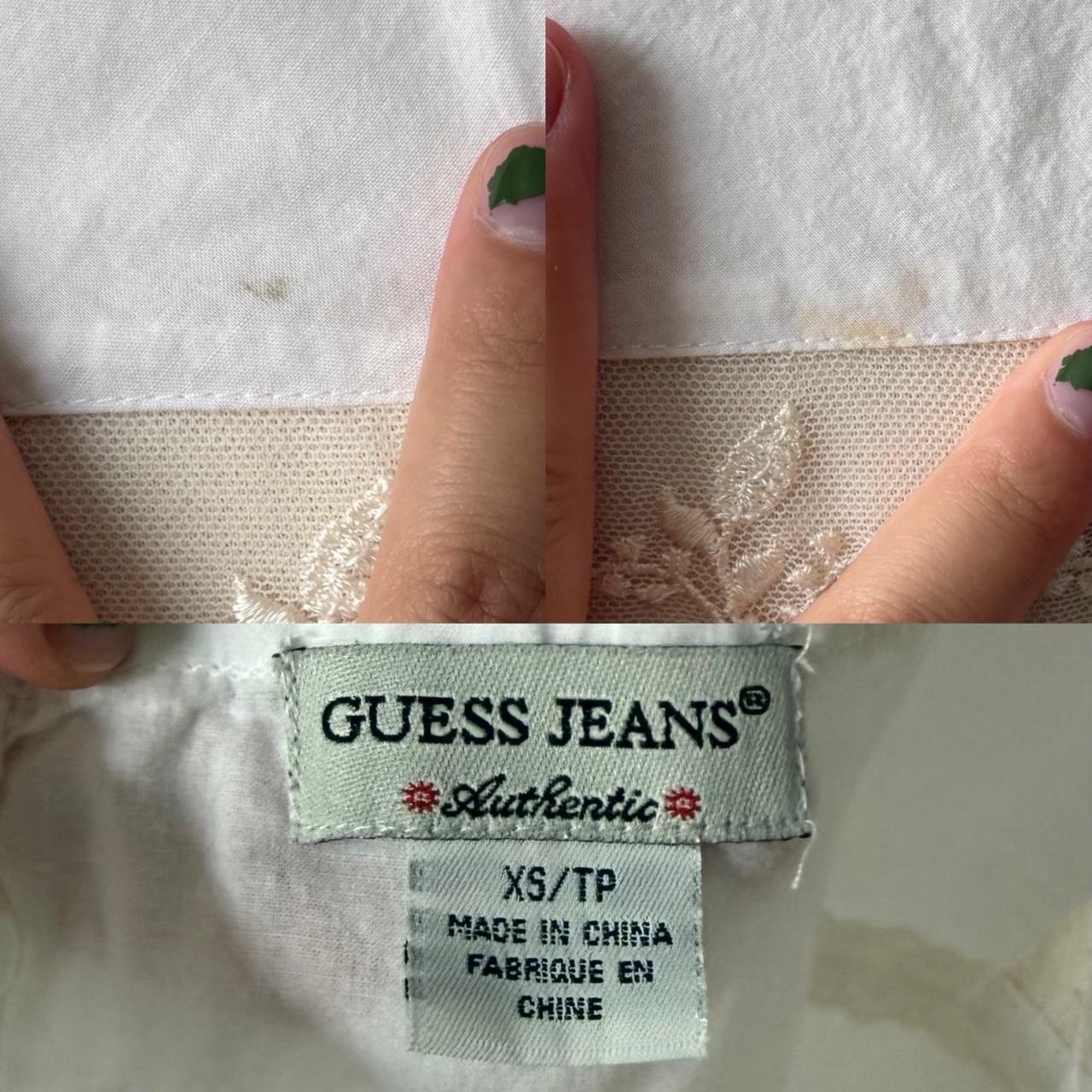 Guess coquette milkmaid cotton cami (XS)