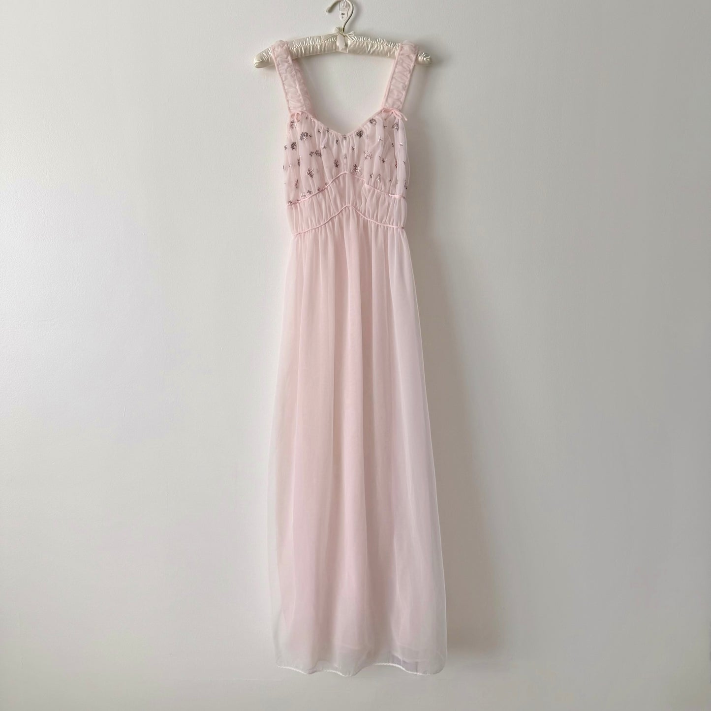 Mojud vintage peignoir coquette nightgown (32)