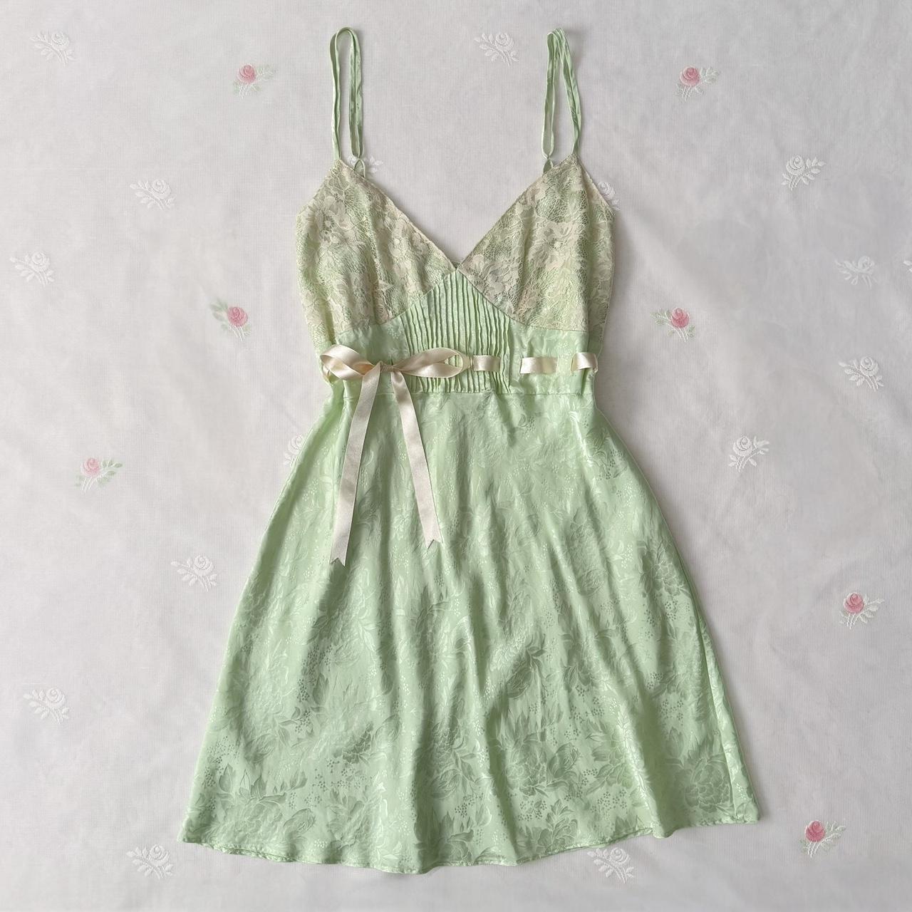 Hillard & Hanson silk slip dress (L)