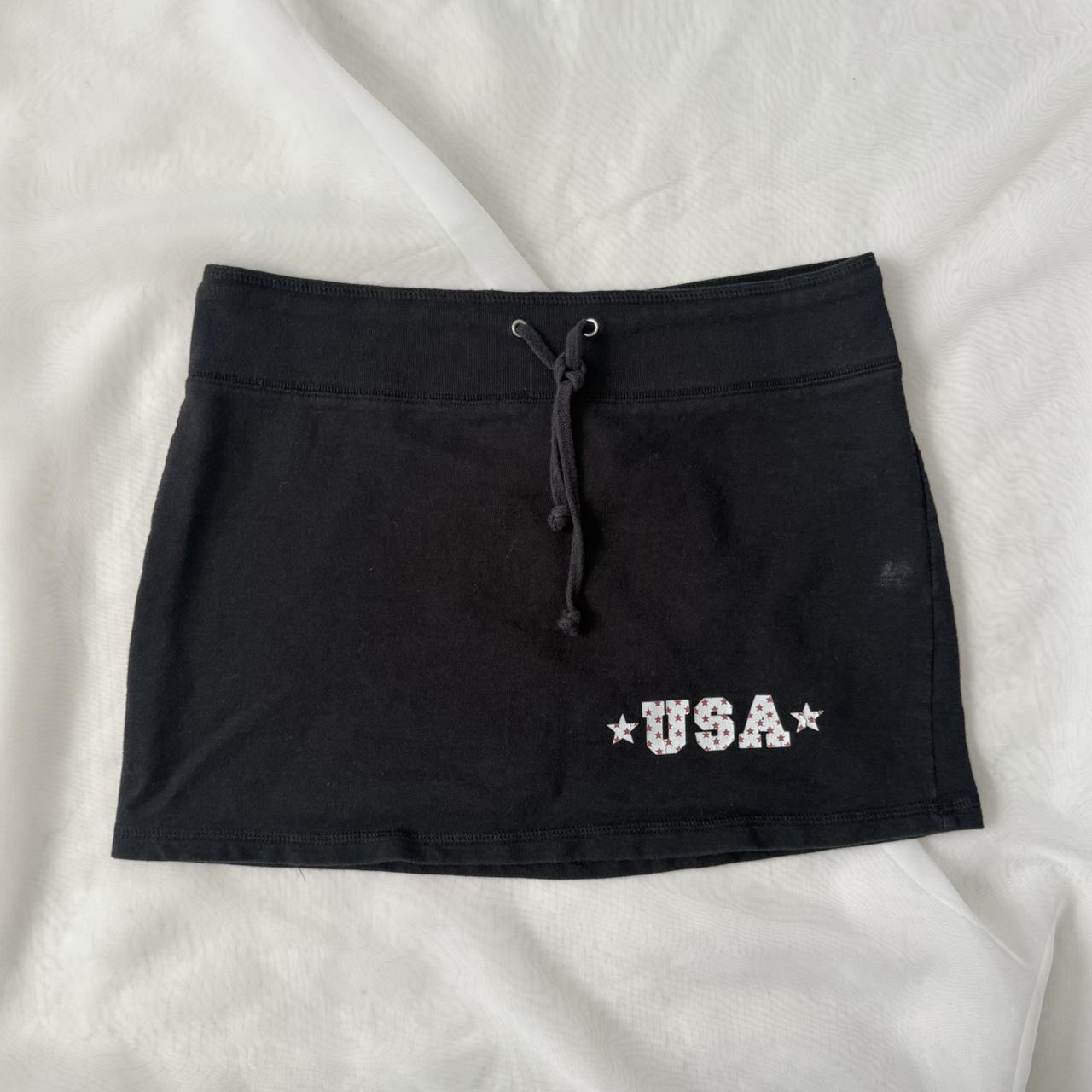 SO USA cotton mini skirt (M)