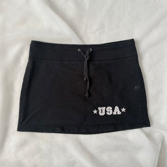 SO USA cotton mini skirt (M)