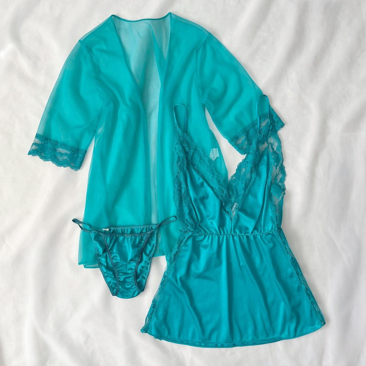 Vandemere vintage peignoir lingerie set (S)