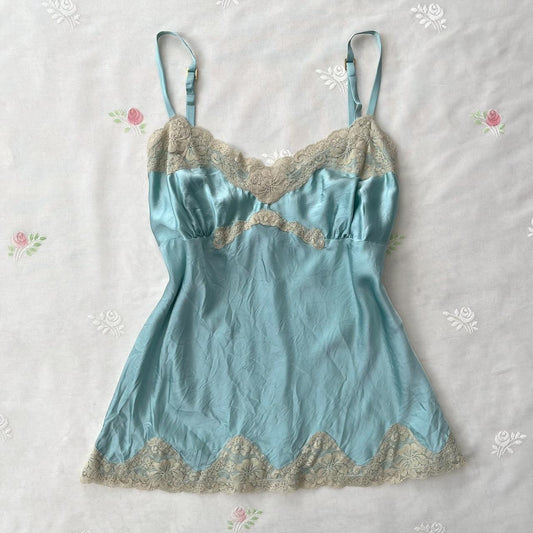 Express silk lace cami top (L)