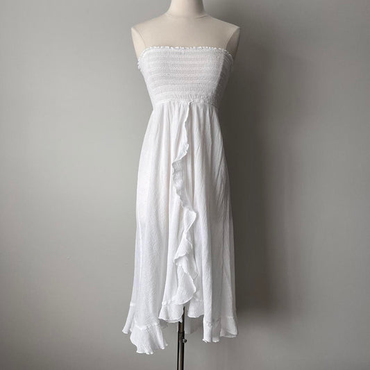 Raviya cottagecore white dress (fits XS/S)