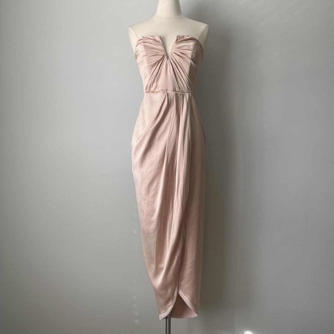 Yumi Kim 100% silk draped dress (S)