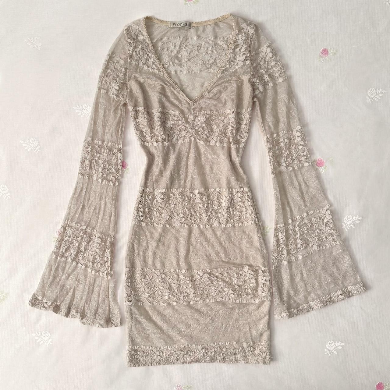 Arden B lace bodycon dress (XS)