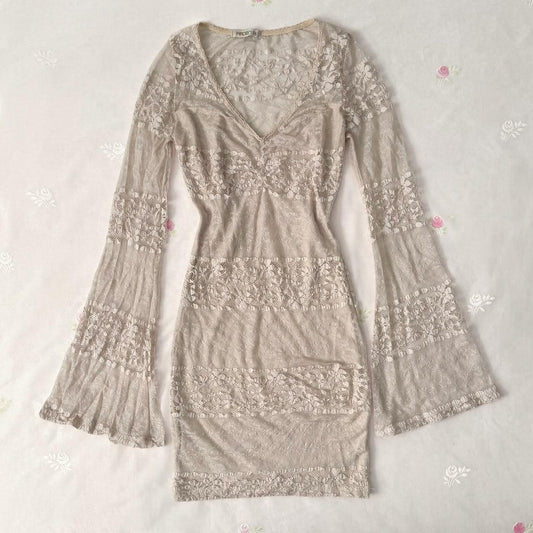 Arden B lace bodycon dress (XS)