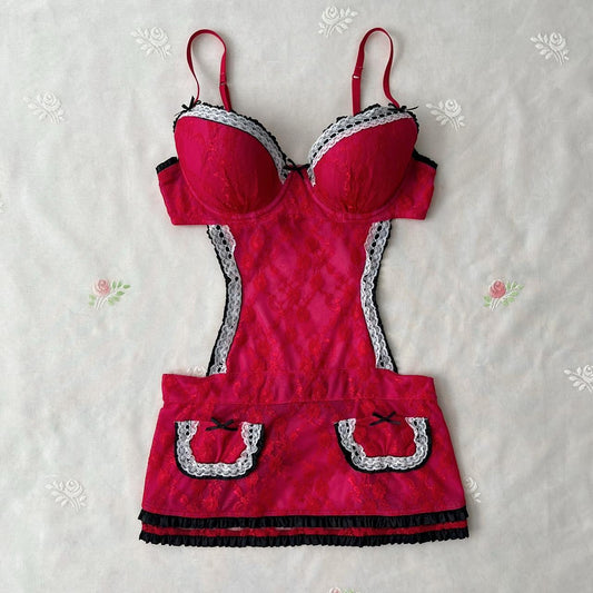 Victoria’s Secret princess lingerie apron (34C)