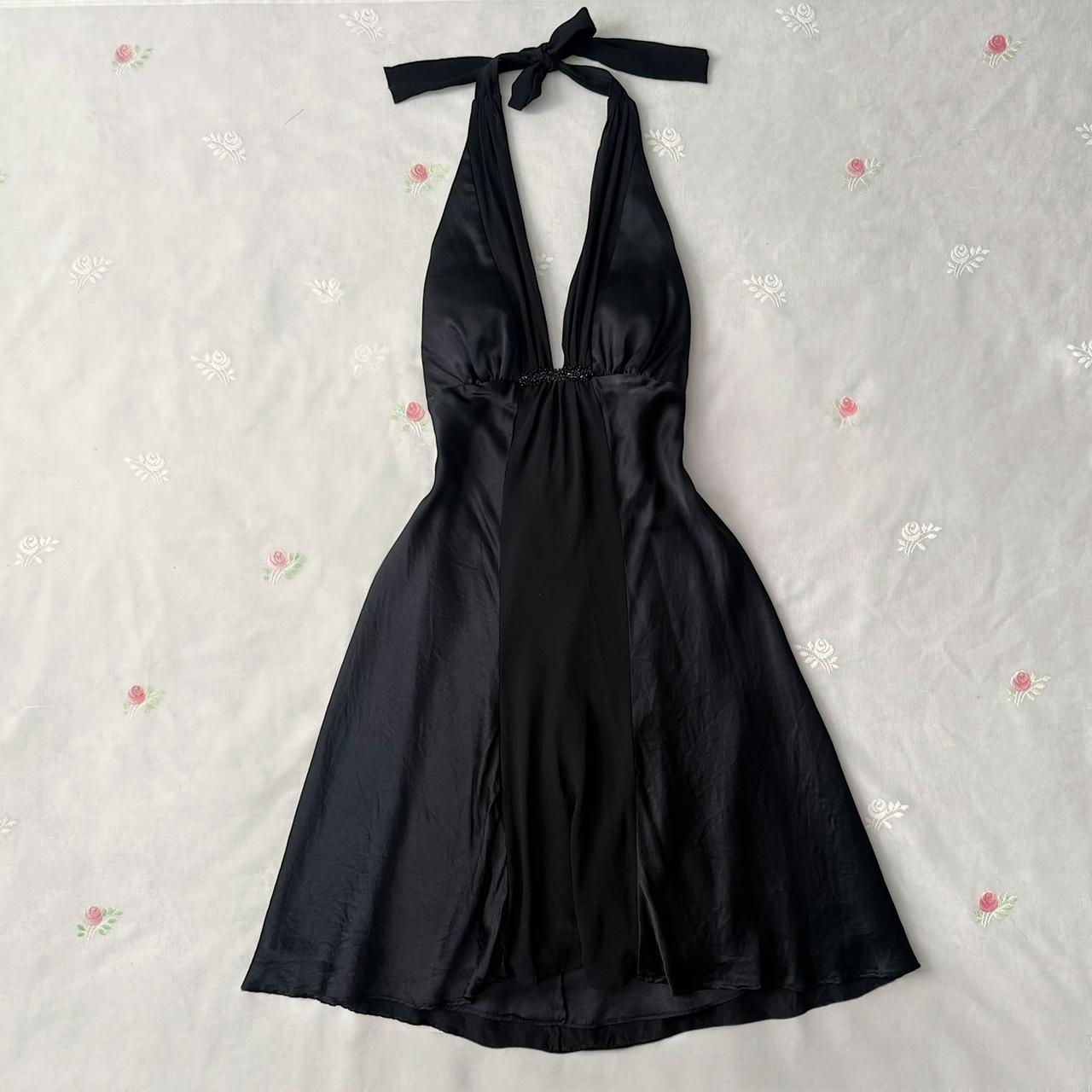 WHBM fairygoth silk halter dress (0)