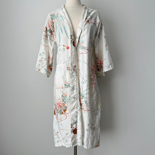Juguemm floral kimono robe (fits M-L)