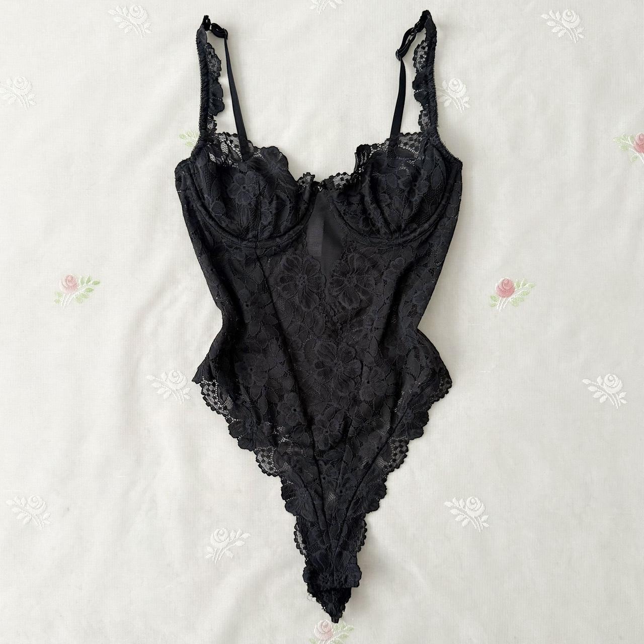 Victoria’s Secret fairygoth lace bodysuit (36B)