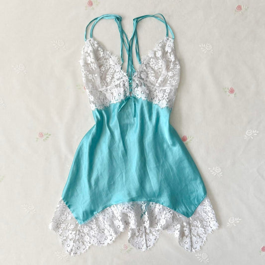 Victoria’s Secret mermaid slip dress (L)