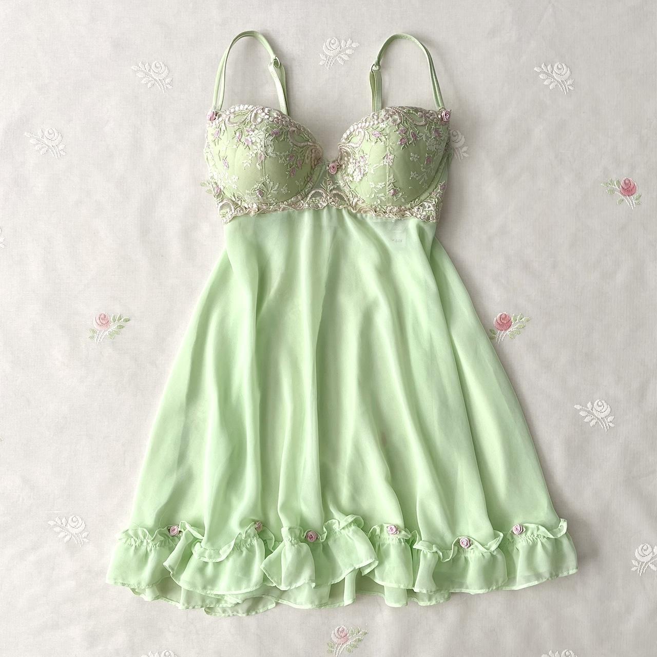 Delicates fairycore babydoll slip dress (S)