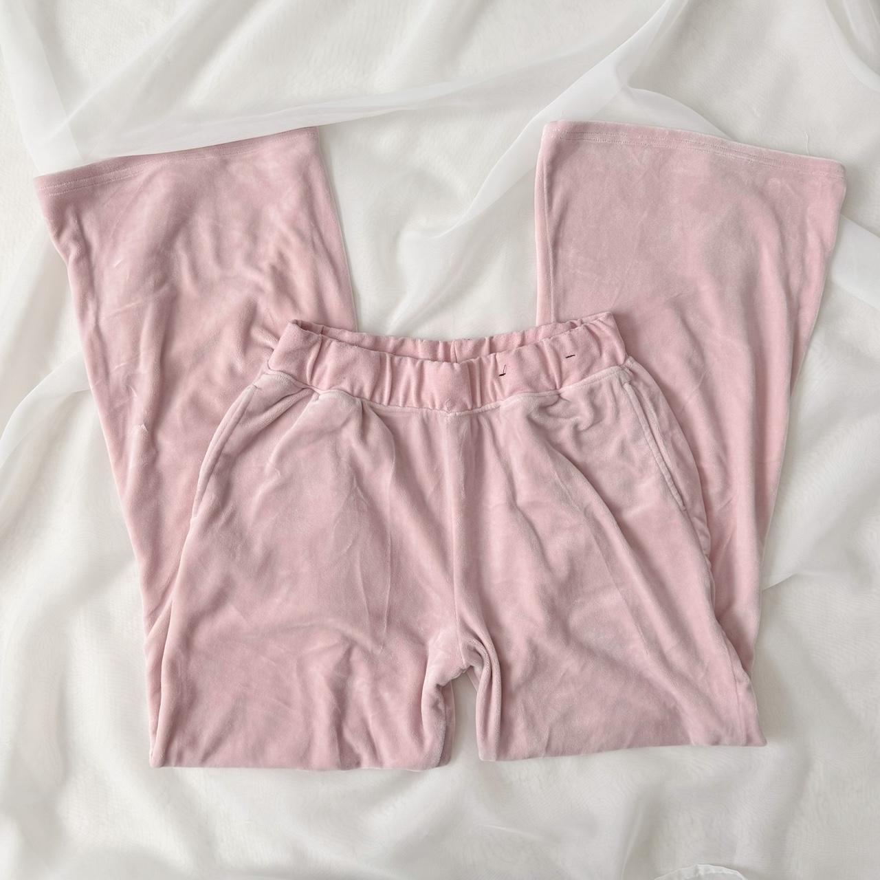 Sugar Kiss pink wide leg sweatpants (M)