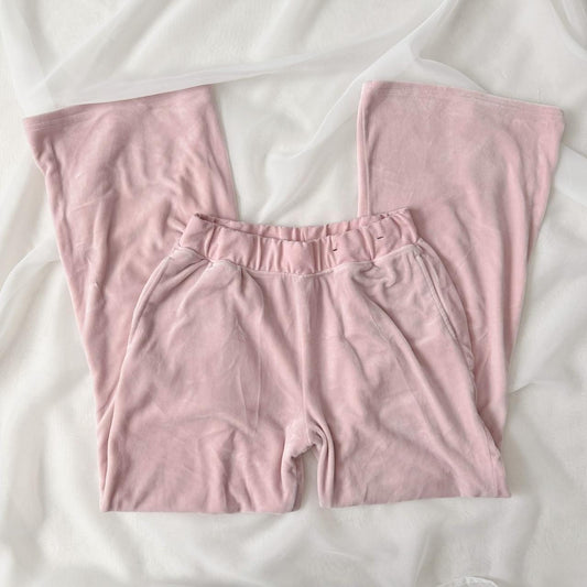 Sugar Kiss pink wide leg sweatpants (M)