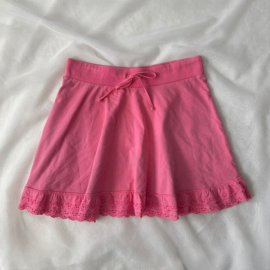 Moda International pink mini skirt (M)
