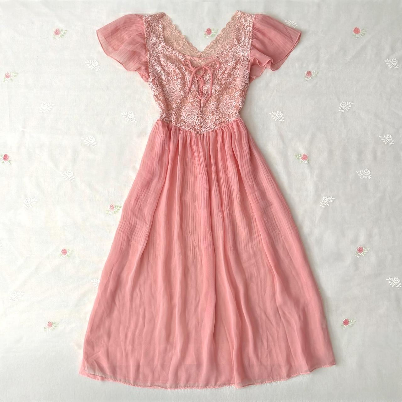 Venus  coquette peignoir princess slip (XS)