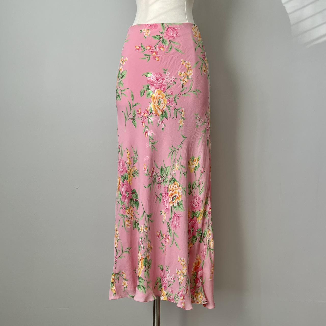 Jones New York coquette floral silk maxi skirt (12)