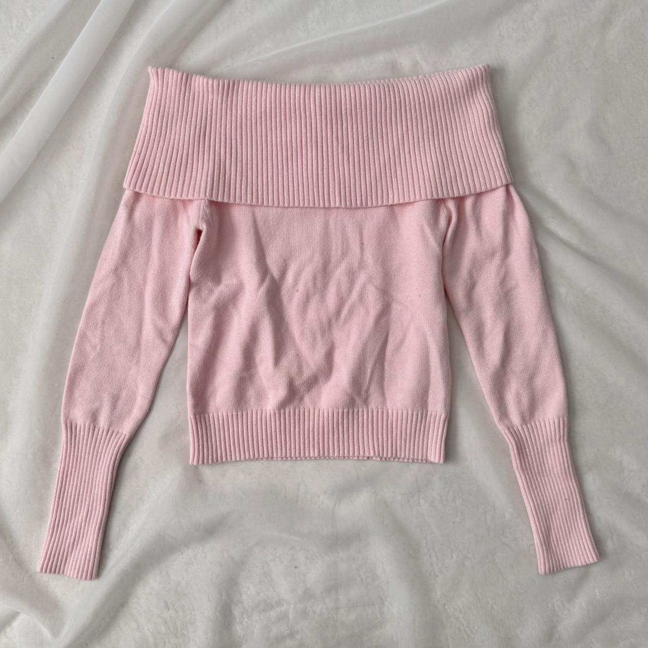Coquette off the shoulder sweater (M)