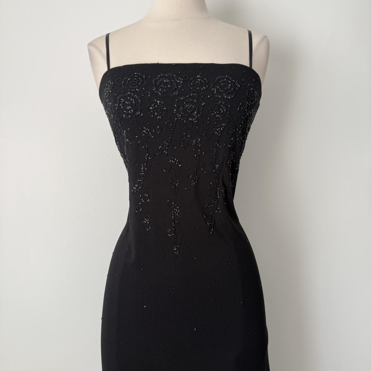 Giorgio Fiorlini beaded maxi prom dress (L)