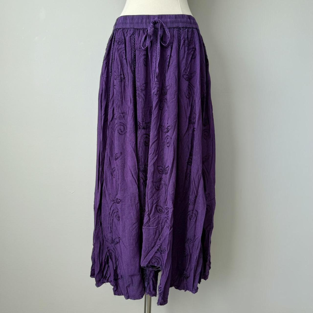Catalog Classics whimsigoth purple skirt (M)