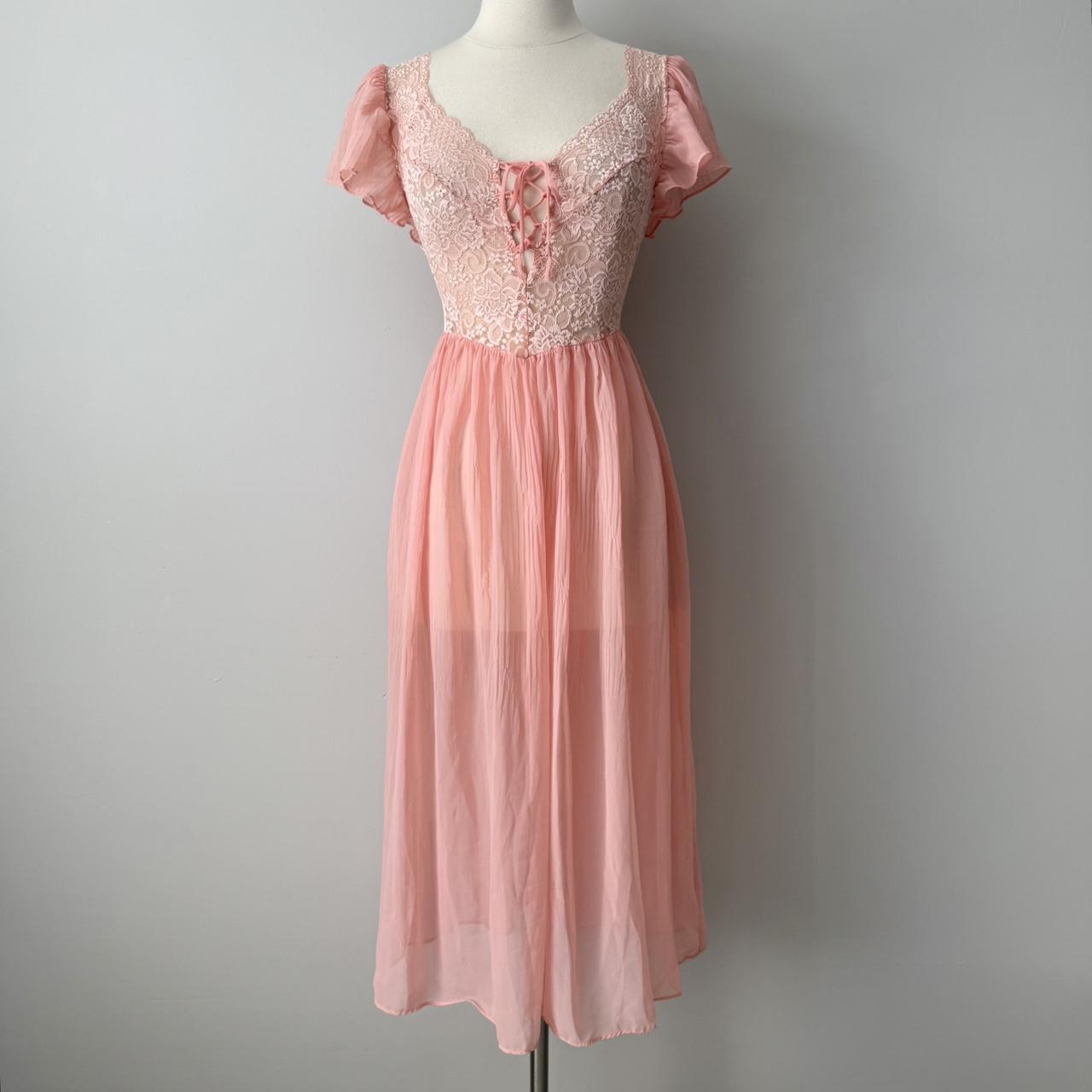 Venus  coquette peignoir princess slip (XS)