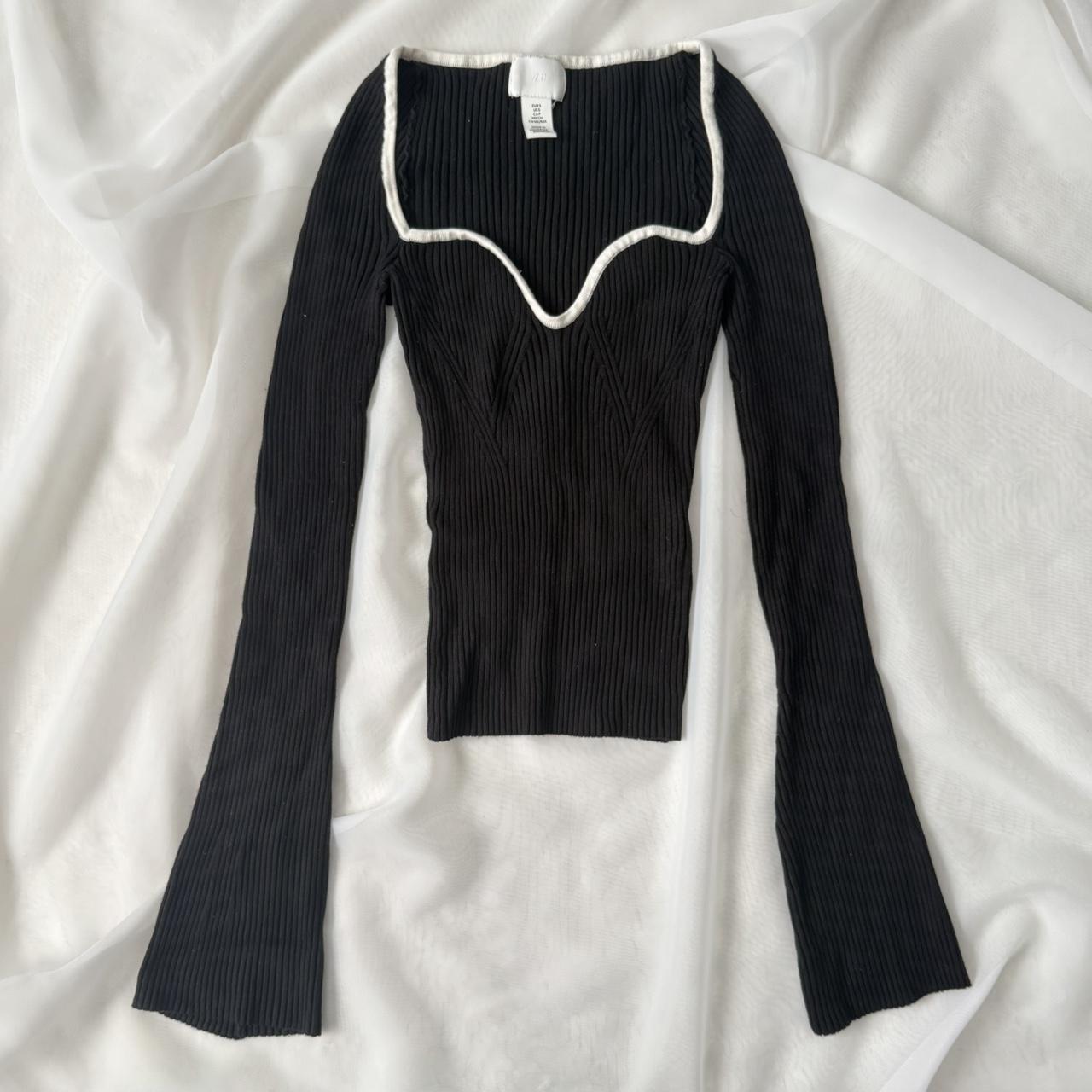 H&M babydoll sweater style top (S)