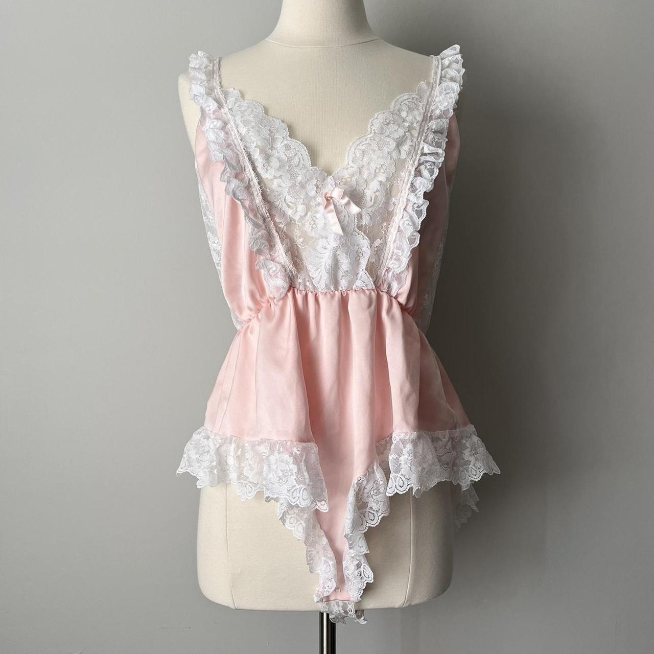 Nicole vintage lace bodysuit (L)